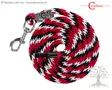 Covalliero Lead Rope Mustang Red / Black / White - Lead Ropes - 321435 - 3