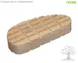 Kerbl Wooden Block XL - Hoof Blocks - 16105 - 1