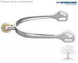 Sprenger Levyrissat Ultra Fit Comfort Roller Round - Spurs & Spurstraps - 4746100955 - 1