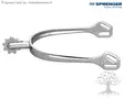 Sprenger Tähtirissat Ultra Fit Round - Spurs & Spurstraps - 4742500455 - 1