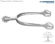 Sprenger Tähtirissat Ultra Fit Round - Spurs & Spurstraps - 4742500455 - 2