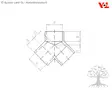 VDL Y-Elbow 75mm PN16 - PVC Piping - 2.09.075 - 4