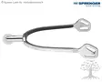 Sprenger SlimLine Levyrissat BootProtect Round with Rowel - Spurs & Spurstraps - 4772500655 - 1