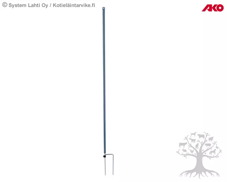 AKO Aitatolppa Premium 108cm, Sininen - Aitausverkko Lampaille - 27807 - 3