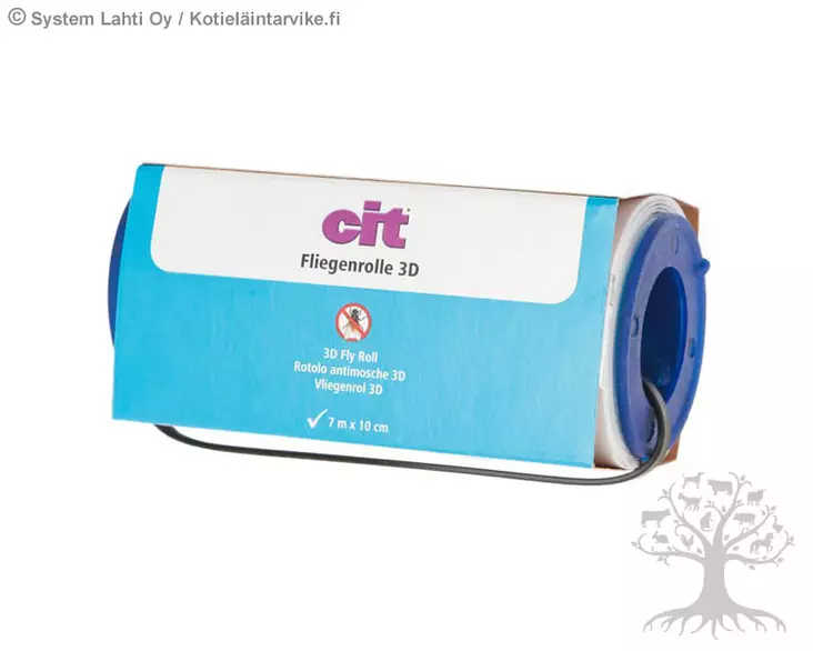 Cit Fly roll 3D 10cm x 7m - Fly Rolls, Traps - 299905 - 1