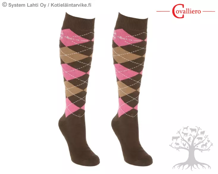 Covalliero Saapassukka Brescia Wood/Dark Rose - Saapassukat - 325315 - 1