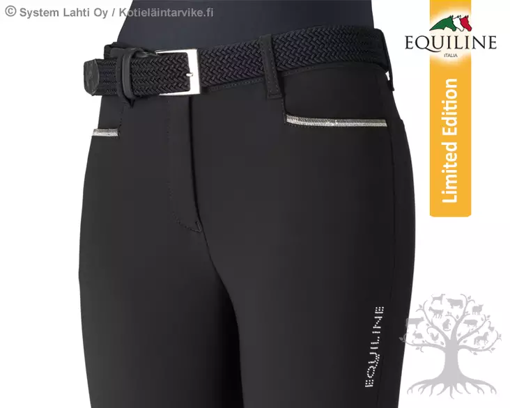 Equiline Limited Naisten Ratsastushousut Softshell B-Move Knee Grip Gigak - Equiline Naisten Ratsastushousut - N09075 - 1