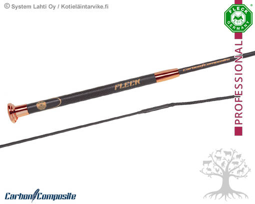 Fleck Dressage Whip Carbon Composite RoseGold - Dressage Whips - 2530RG03015 - 5