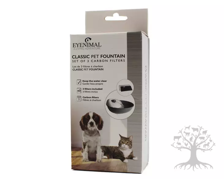 Juoma-automaatti Classic Pet Fountain Suodatin 3kpl - Ruokinta- ja juoma-automaatit - 81875 - 1