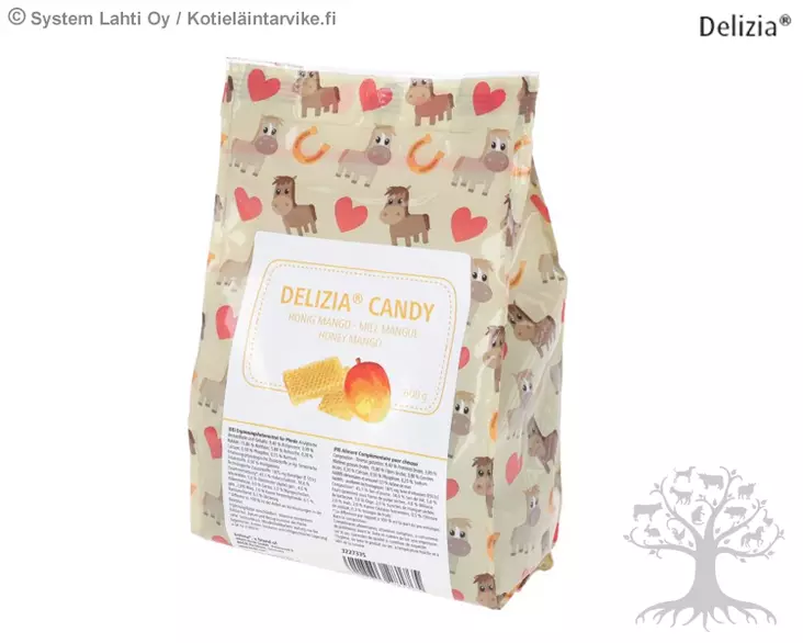 Kerbl Delizia Hevosnamit Candy Honey/Mango - Hevosnamit, Mysliherkut - 3227335 - 1