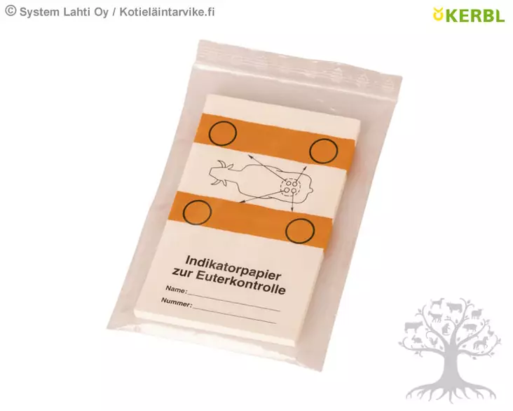 Kerbl Indikaattoripaperi 25kpl - Maidontestaus - 1535 - 2