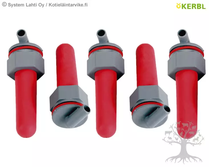 Kerbl Juottokaukalon 30L varatuttisarja 5kpl - Varatutit ja -osat - 14910-5 - 1