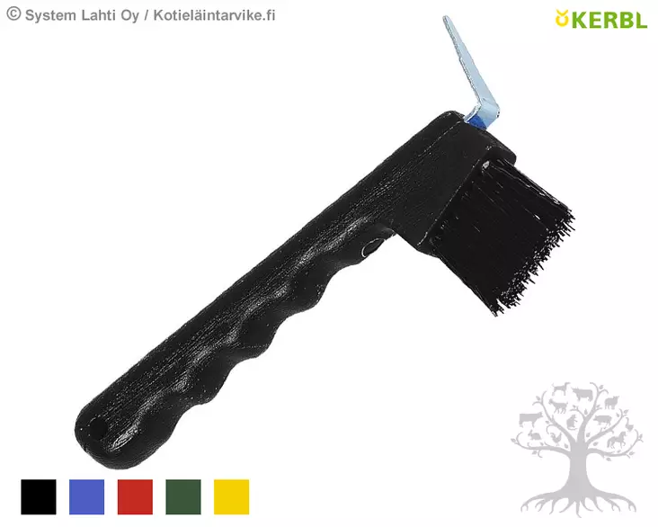 Kerbl Kaviokoukku Hoof Pick & Brush - Kaviokoukut, Kaviopensselit - 321145 - 1