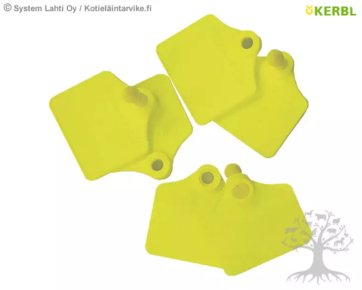 Kerbl Korvamerkki Prima-Flex 46x44mm, 25kpl - Korvamerkintä - 2065 - 1