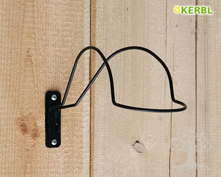 Kerbl Kypäräteline Black - Varustetelineet, Naulakot - 321355 - 2