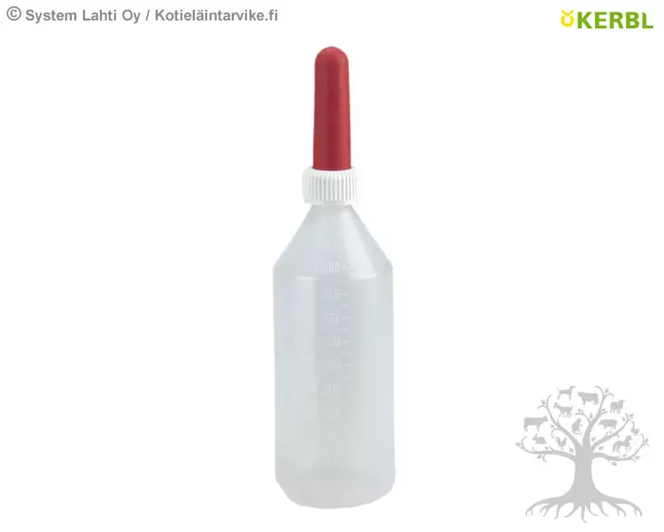 Kerbl Tuttipullo vasikalle 1L - Tuttipullot ja telineet - 1425 - 2