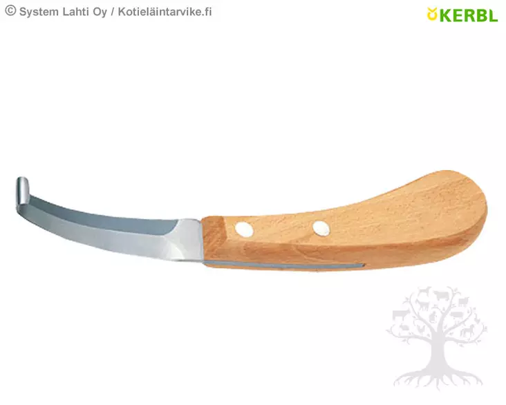 Kerbl Hoof and Claw Knife Profi, Double-Edged - Hoof and Claw Knives - 16805 - 1