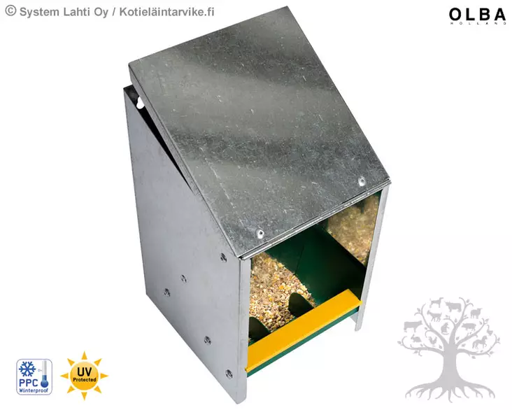 Olba Automatic Feeder Zinc 2.5kg - Automatic Feeders - VA25 - 1