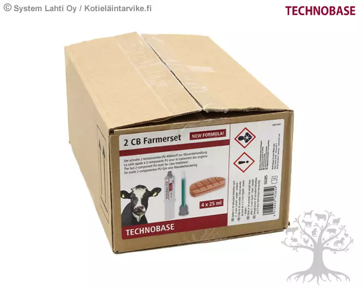 Technobase Liima 2CB FarmerSet, 4kpl x 25ml NEW FORMULA - Sorkkahoitosetit - 16285 - 2