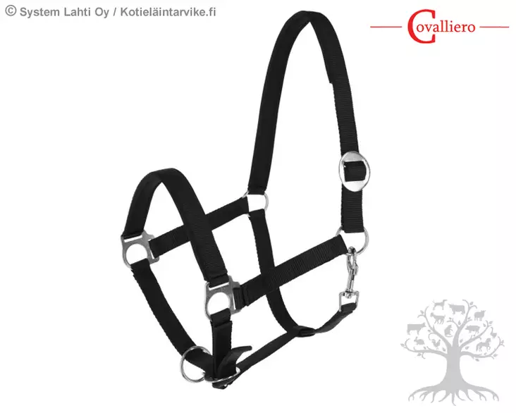 Covalliero Halter Doria Black - Nylon Halters - 3228195 - 1