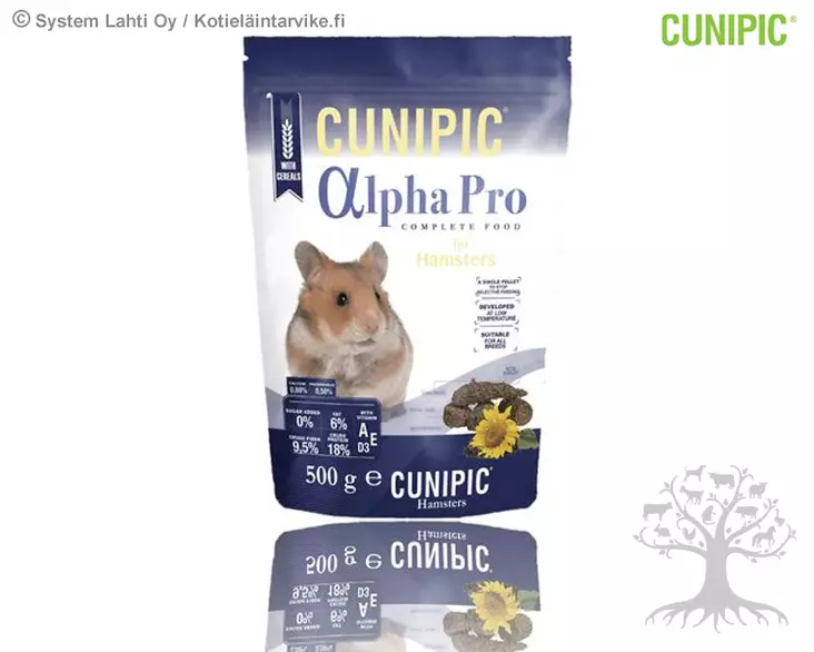 CUNIPIC Alpha Pro Hamster 500g - Pellets, Compessed Food - ALHAMS5 - 1