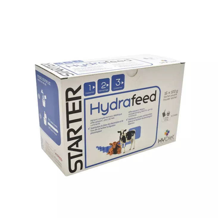 Hydrafeed Elektrolyyttiliuos 16 x100g - Calf Dietary Supplement - 06020035 - 1