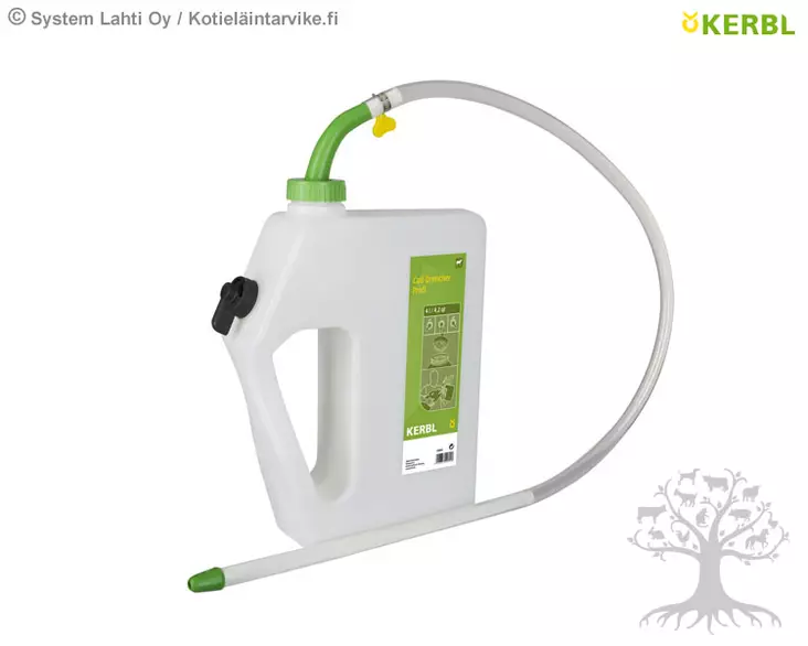 Kerbl Pakkojuottopullo 4L joustavalla le - Pakkojuottopullot - 14695 - 1