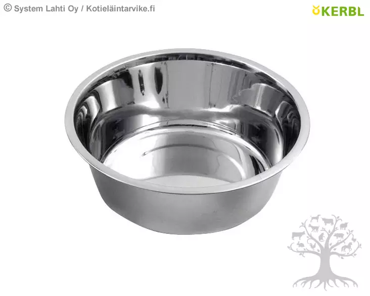 Kerbl Ruokinta-astia Stainless Steel 2800ml - Ruokintakaukalot, Sangot - 83415 - 1
