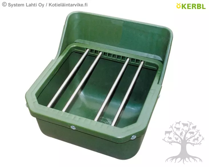 Kerbl Ruokintakaukalo Metal Bars 9L - Ruokintakaukalot, Sangot - 32465 - 4