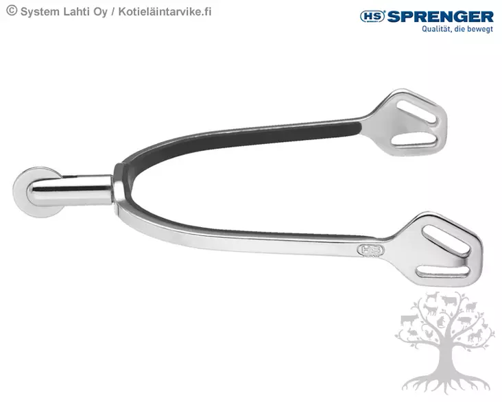 Sprenger SlimLine Levyrissat BootProtect Round with Rowel - Spurs & Spurstraps - 4772500655 - 1