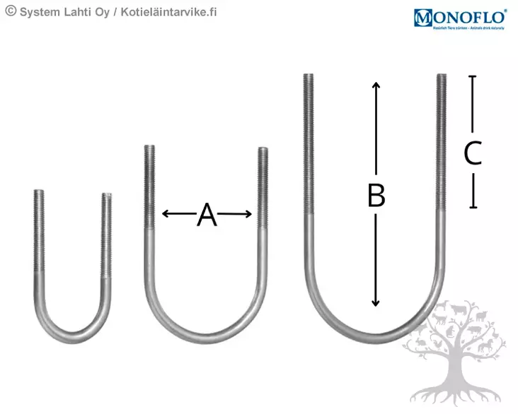 U-pultti M8 - U-pultit - 70035-55 - 2