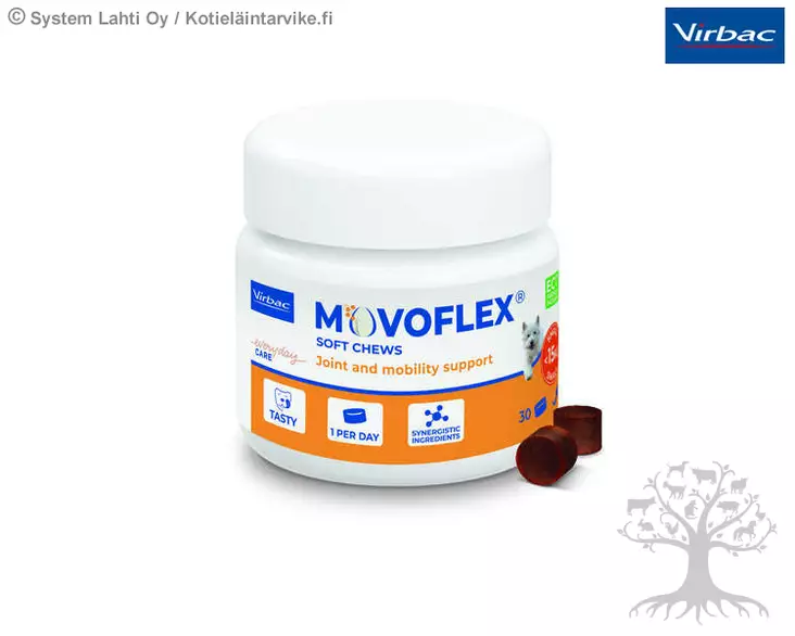 Virbac Movoflex 2g S, pienille koirille - Joints and Bones - 90345 - 1