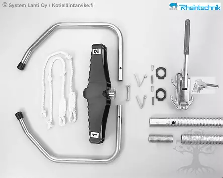 HK Rheintechnik Calf Puller with Mechanism 2020 - Calf Pullers, Calving Ropes - 10126 - 4
