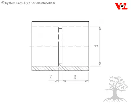 Jatkosmuhvi - PVC-putkistot - 3.90.016 - 2