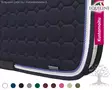 Equiline Saddlepad Octagon Piping 328+S005+386 - EQUILINE Saddle Pads - B01010-328-005-386 - 1