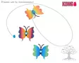 Kong Kissan Aktivointilelu Butterfly Teaser Varaperhoset & -Vaijeri - Aktivointilelut - 788.0166 - 1