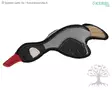 Kerbl Pet Dog Toy Wild Duck Donald - Plush Toys - 80816 - 1