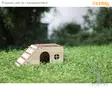 Kerbl Pet Rodent House With Roof Garden Nature - Rodent Houses & Cottages - 82746 - 4