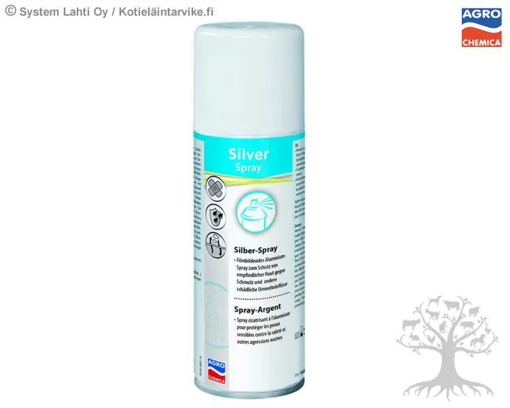 Agro Chemica Haavaspray Silver Spray 200ml - Haavojen hoito - 1586 - 3