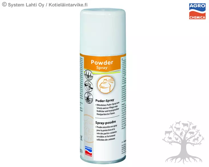 Agro Chemica Puuterispray Powder Spray 400ml - Haavojen hoito - 15876 - 2