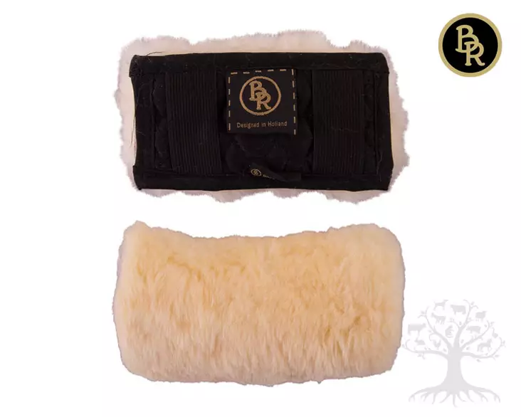 BR Kankiketjun Lampaankarvapehmuste 14cm Natural - Kuolaintarvikkeet - 219007-96 - 1