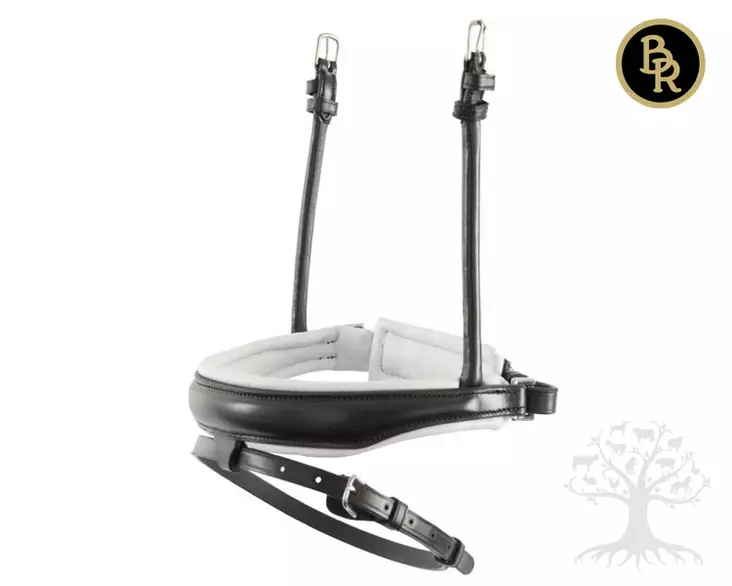 BR Turpahihna Dressage Pull Back Black/White - Turpahihnat - 210004-B016 - 1