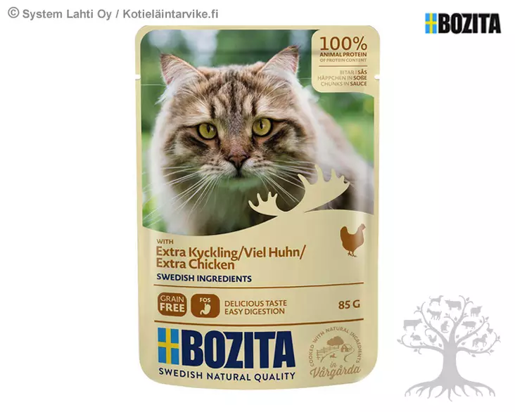 Bozita Wet Food With Chicken on Chunks In Sauce 85g - Bozita - 797.0406 - 1