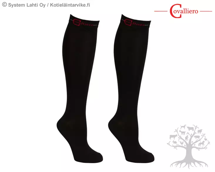 Covalliero Riding Socks Grado Black - Riding Socks - 328606 - 1