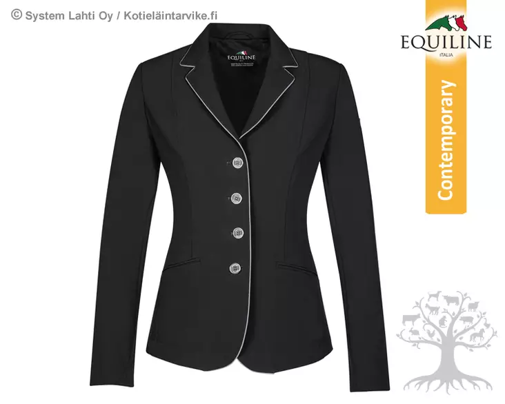 Equiline Limited Women's Competition Jacket Christine Black - Equiline Women's Competition Line - M08658-006 - 1