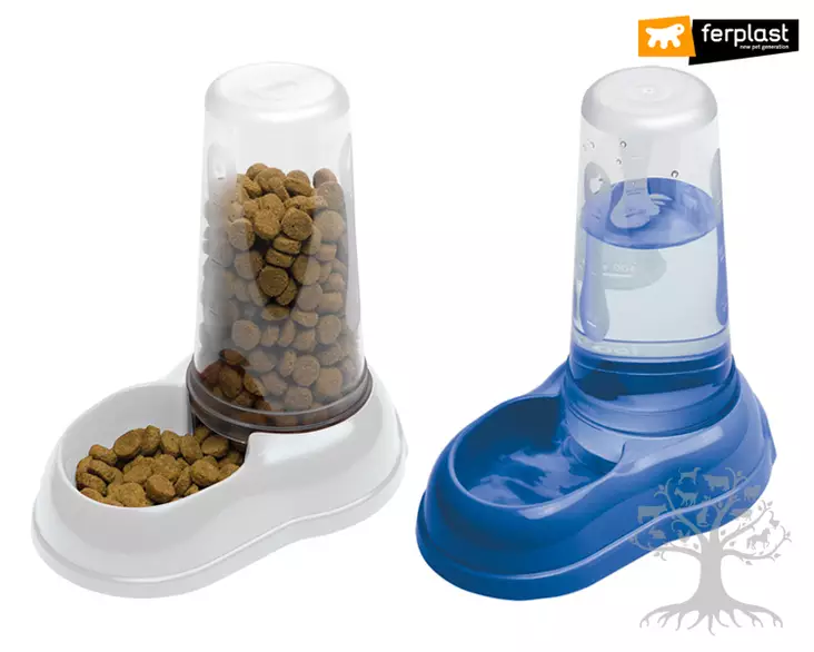 Ferplast Juoma- ja Ruokinta-automaatti Azimut 1.5L - Ruokinta- ja juoma-automaatit - 645.0056 - 4