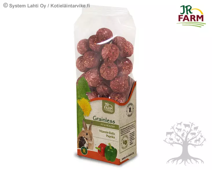 JR Farm Grainless Health Vitamin-Balls Pepper 150g - Treats, Herbs, Proteins - 515.1616 - 1