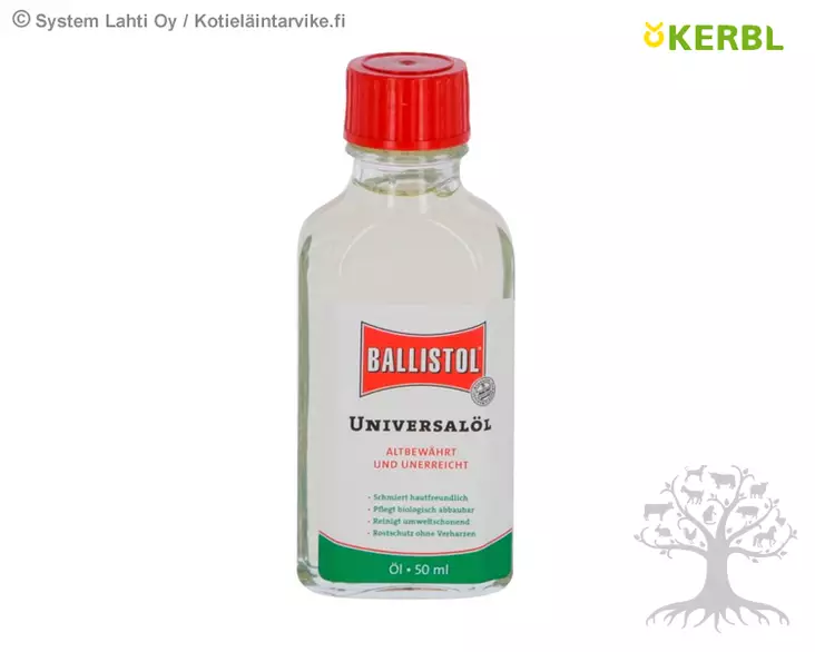 Kerbl Ballistol Universal Oil 50ml - Huoltotarvikkeet - 29856 - 1