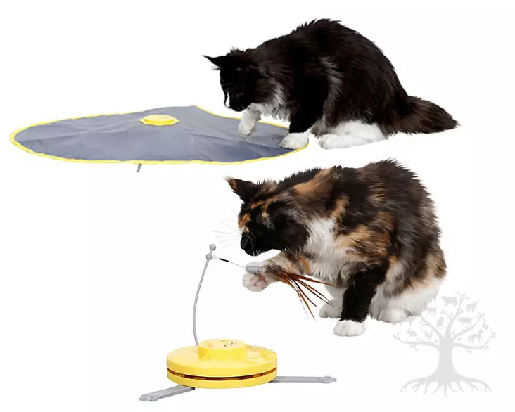 Kerbl Pet Kissan Aktivointilelu Catch A Feather 2in1 - Aktivointilelut - 81666 - 1