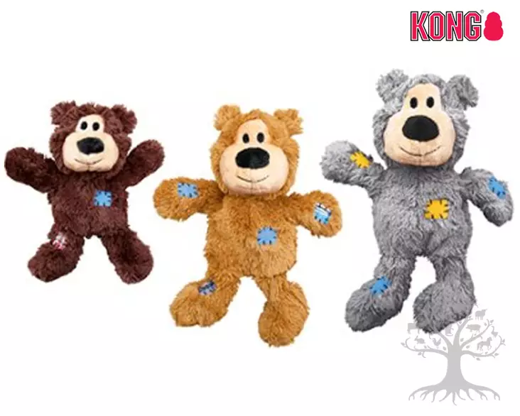 Kong Wild Knots Bears Pehmolelu S/M - Plush Toys - 634.6476 - 4